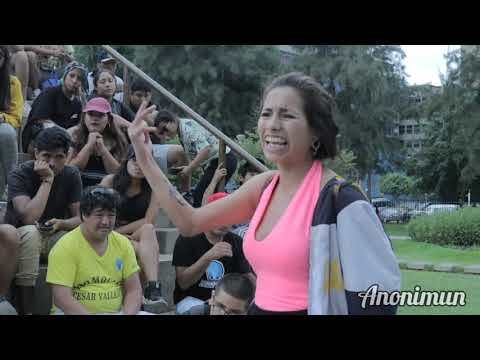 Maricielo vs Anger - Semifinal Rap Competición Clasificatoria Femenina - Campo de Marte Perú 2020