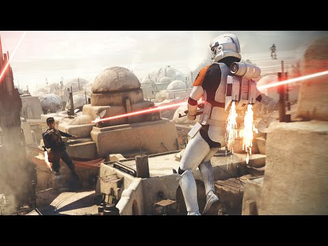 Star Wars Battlefront 2 Jetpack Cargo Gameplay [4K]
