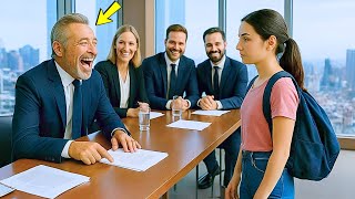 “EU FALO 9 IDIOMAS” – A MENINA DISSE ORGULHOSA… O MILIONÁRIO RI, MAS FICA EM CHOQUE