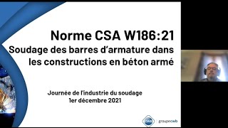 Points saillants de la nouvelle version de la norme CSA W186:21