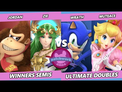 Patchwork 2024 TOP 8 - Jordan & Zie Vs. Wrath & MuteAce - Smash Ultimate - SSBU