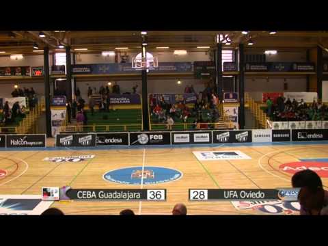 Copa Adecco Plata 2013 Ceba Guadalajara - Union Finaciera Oviedo.wmv