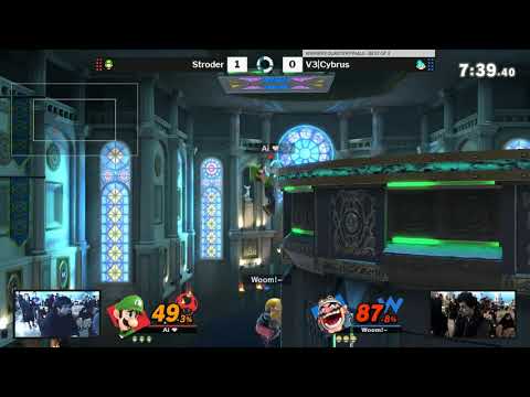 Sink or Swim 118 Winners Quarter Finals - Stroder (Luigi) vs Cybrus (Inkling, Wario)