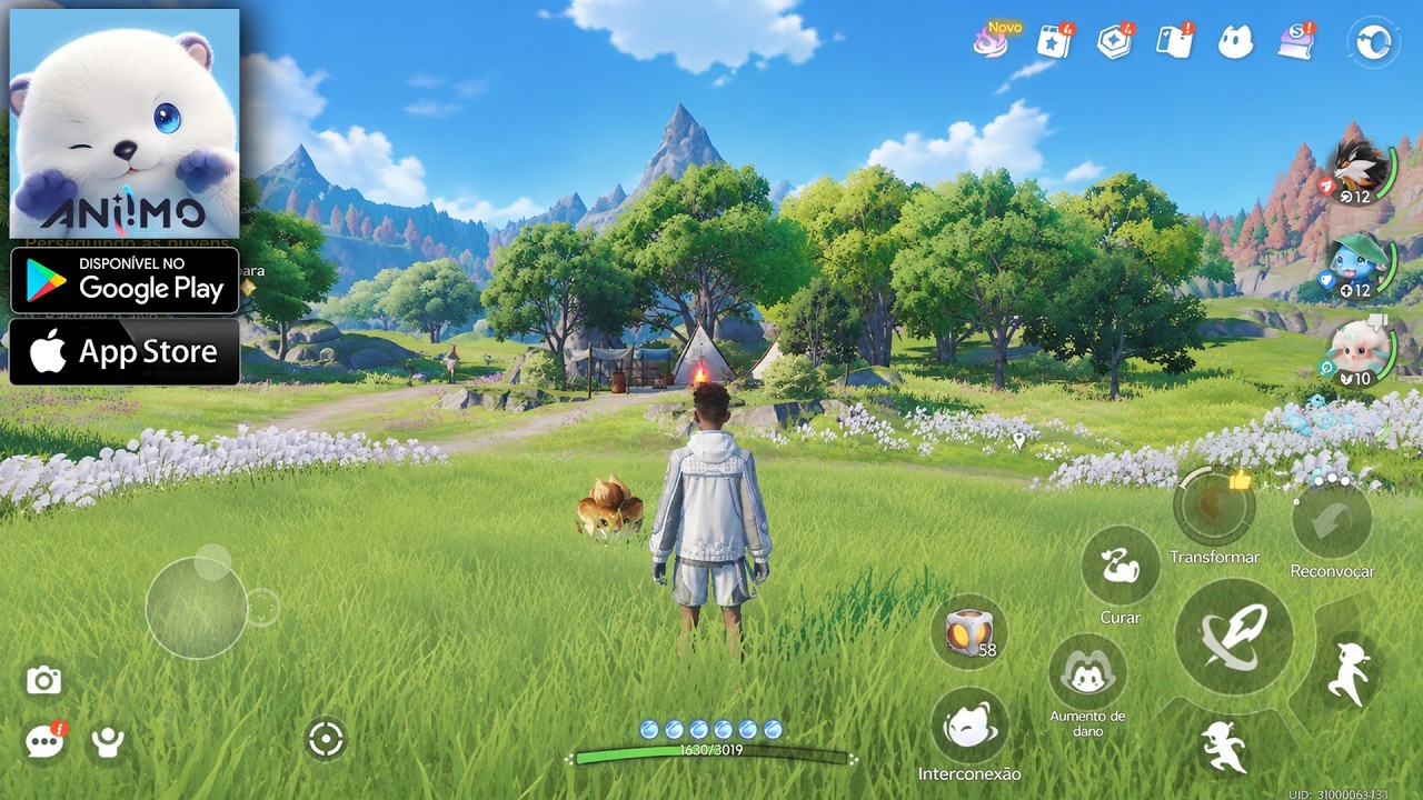 SAIU E ESTÁ INCRÍVEL! ANIIMO Mobile, PRIMEIRA GAMEPLAY NO ANDROID [GRÁFICO ULTRA]