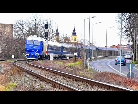 Morning Trains in Oradea-Trenuri matinale-RE 10505-RE 10033-IR 146-IR 1831-02.02.2023