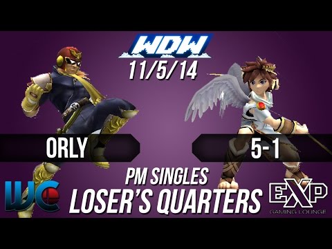 WDW 11/5/14- Orly (Falcon) vs 5-1 (Pit) PM Loser's Quarters