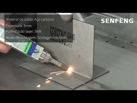 Máquina de solda a laser portátil SENFENG丨3kW