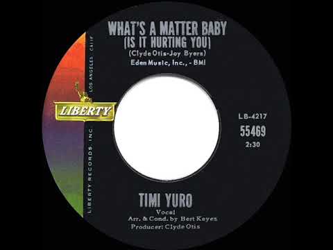 1962 HITS ARCHIVE: What’s A Matter Baby (Is It Hurting You) - Timi Yuro
