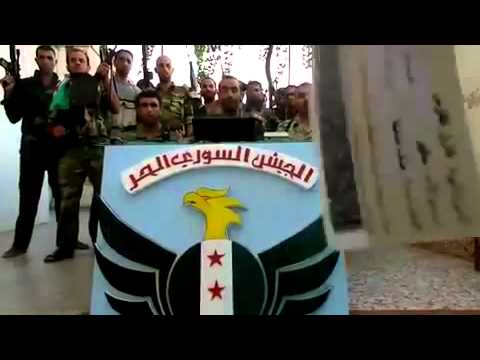 انشقاق الملازم أول المظلي طارق منير بكور من مرتبات الفوج 41 قوات خاصة مع رفاقه وتشكيل سرية شهداء الحولة التابعة إلى الكتيبة الخضراء في حمص