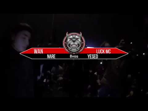 LUCK MC vs NARE vs WAN vs YESED || 8vos || BATALLAS DE BUIN x COULISEUM