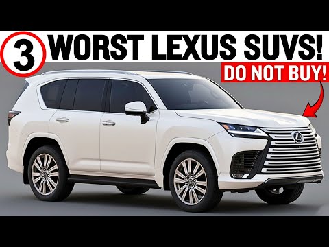 The 3 WORST and 3 BEST LEXUS SUVs 2025!