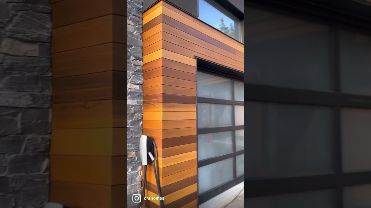 Azehna Passive House, Cedar Exterior