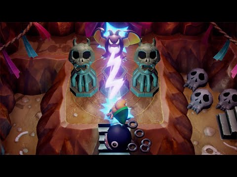 The Legend of Zelda: Link's Awakening 100% Walkthrough Part 2 - Bottle Grotto (Nintendo Switch)