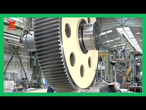, title : 'The world's largest gear manufacturing process | CNC Machines'