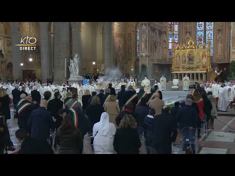 Messe présidée par le cardinal Bassetti en la Basilique Santa Croce de Florence