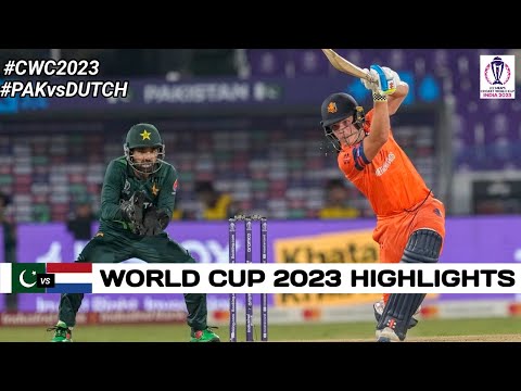 Pak vs ned world cup 2023 highlights | pakistan vs netherlands world cup 2023 match highlights