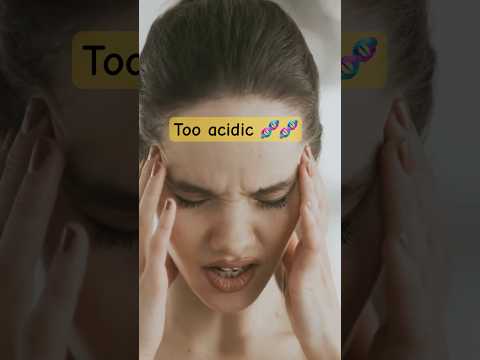 7 Signs Your Body Is Too Acidic (And What To Do!) 🧪⚠️#facts #healthy