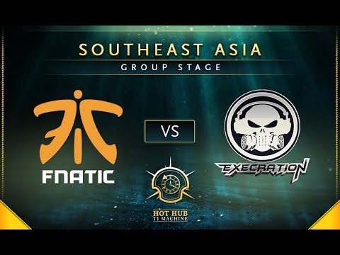 Fnatic vs Execration - TI7: SEA Regional Qualifiers Group Stage - @Xyclopzz