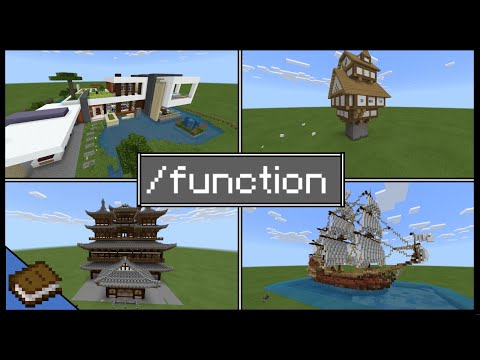 How to Import Structures Using Functions - MINECRAFT EDUCATION