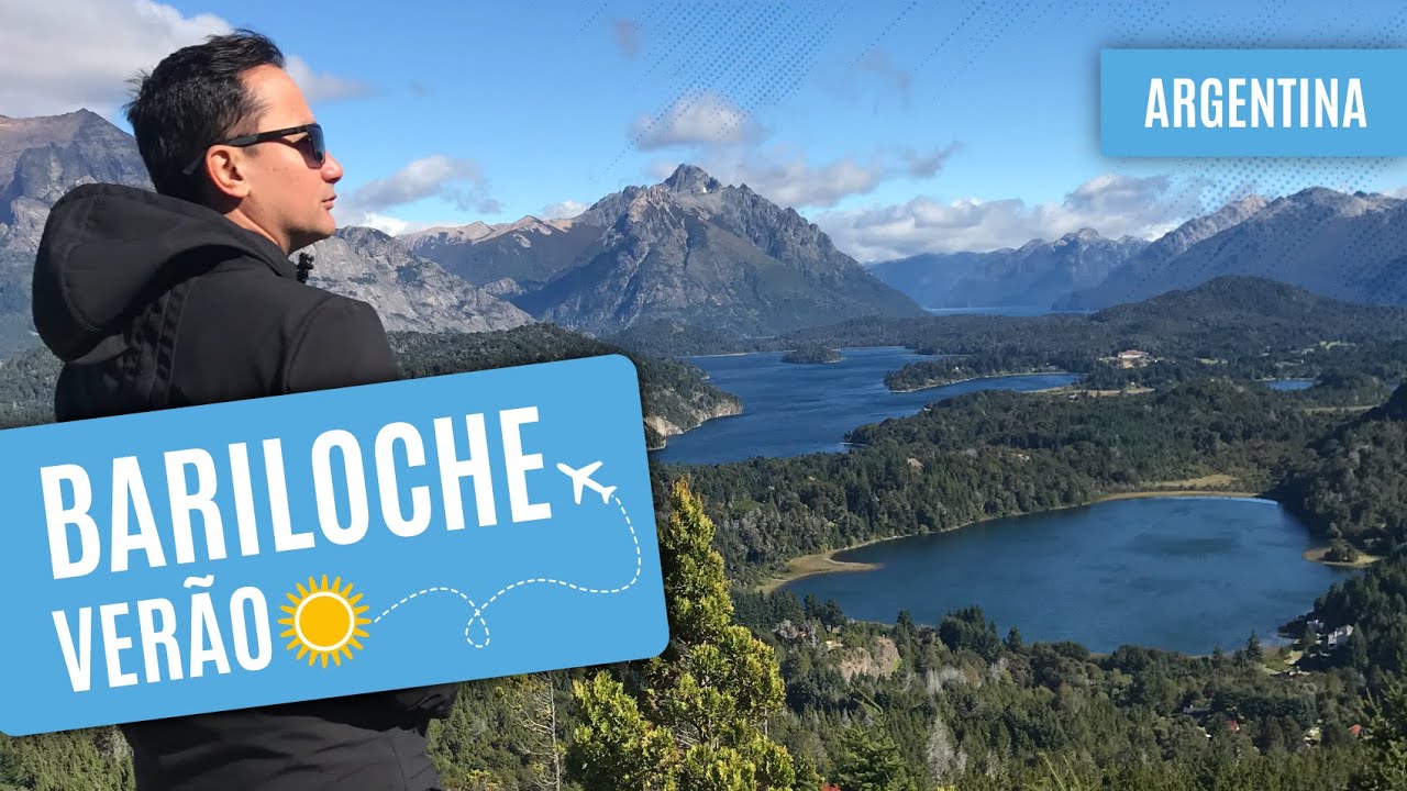 O verão de BARILOCHE na Argentina