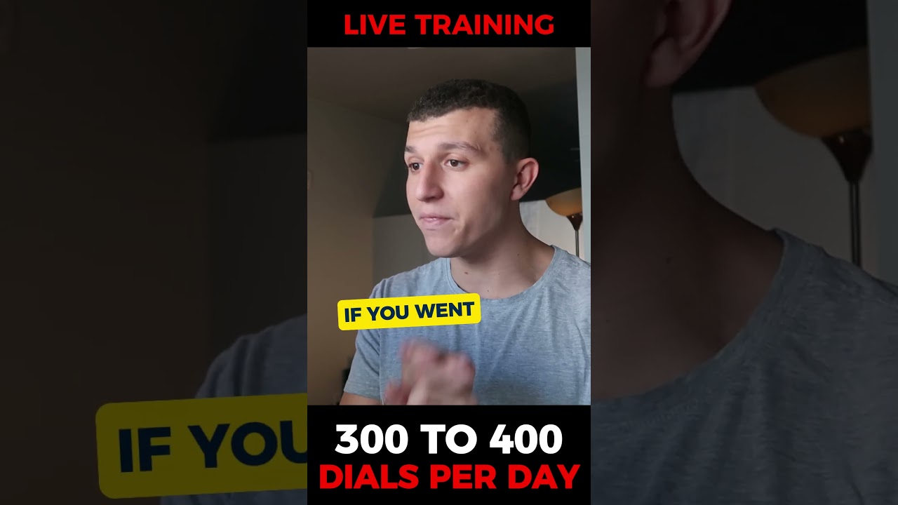 I Made 300 Cold Calls Per Day