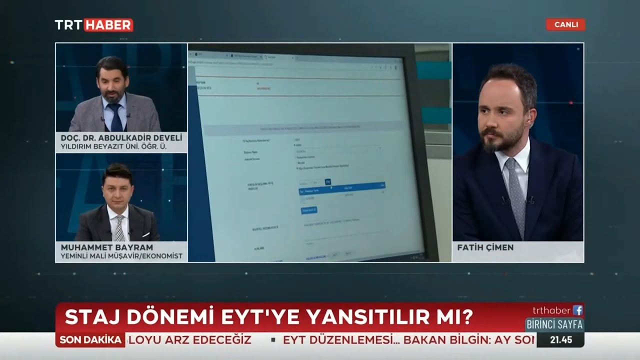 EYT'de Yaş Sınırı Olacak Mı? Staj Dönemi EYT'ye Yansıtılır Mı?