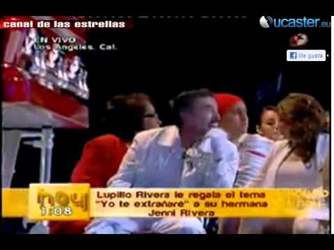 Lupillo Rivera le regala cancion a su hermana jenni rivera yo te extrañare