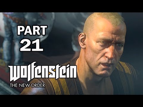 Wolfenstein: The New Order Walkthrough Part 21 - Shrapnel Shotgun (PS4 Gameplay Commentary)