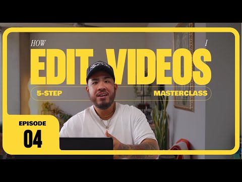 How I Edit Videos