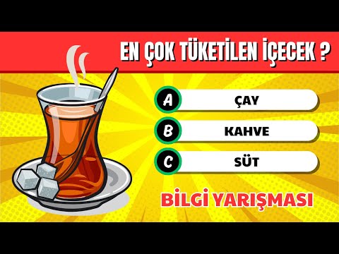 Genel Kültür Bilgi Yarışması 🧠 🏆 Ne Kadar İyisin ? | Bilgi Soruları | Bilgini Test Et | Bulmaca