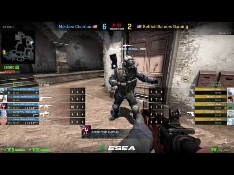 Master Champs vs Selfish Gamers Gaming