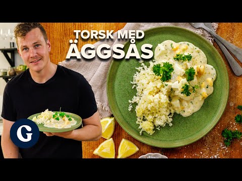 Torsk med äggsås och pressad potatis | Thomas Sjögren