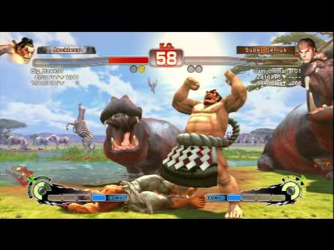 Big_Hawk97 (E.Honda) Vs train_theman_101 (Ryu) SSF4 AE Ranked Matches - PSN