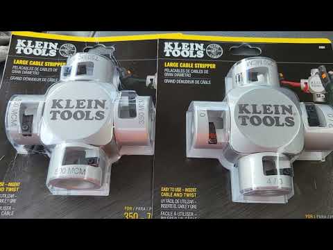 Large Cable Strippers From Klein Tools