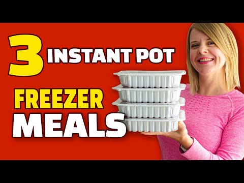 3 Instant Pot Freezer Meals - Ground Turkey | Cook from Frozen in Your Pressure Cooker