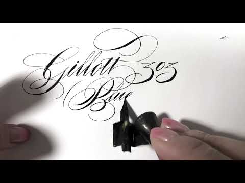 Nib Notes with Schin Loong of  @OpenInkStand  - Gillott 303 Nib