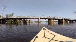 Kayaking under the Bridge for Smithville Port Republic Rd in Atlantic County NJ by Nacote Creek