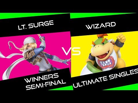 SFT #1 Winners Semi-Final - BTH|UCI|Lt. Surge(Shiek, Diddy Kong, and Palutena) vs GC|Wizard(Wendy)