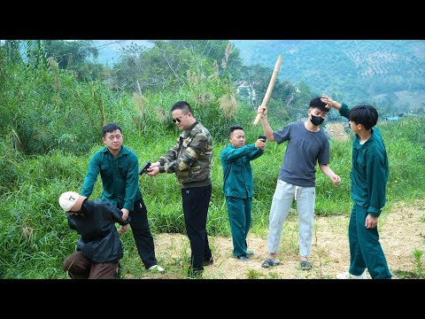 The brilliant police officer successfully dismantled a human trafficking ring.