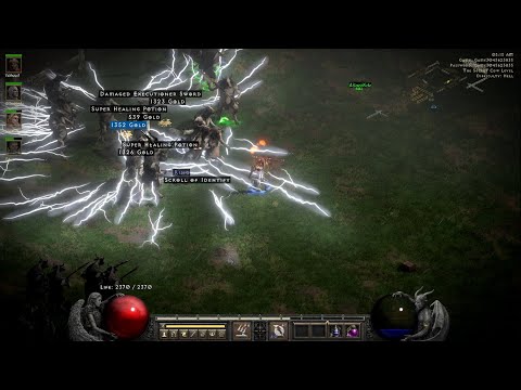 Javazon on 4 Players test with Hell Cow Run - Diablo 2 Resurrected