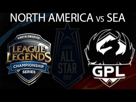 NALCS ALL-Stars vs SEA All-Stars Highlights | 2017 All Stars Groups | NA All-Stars vs GPL All-Stars