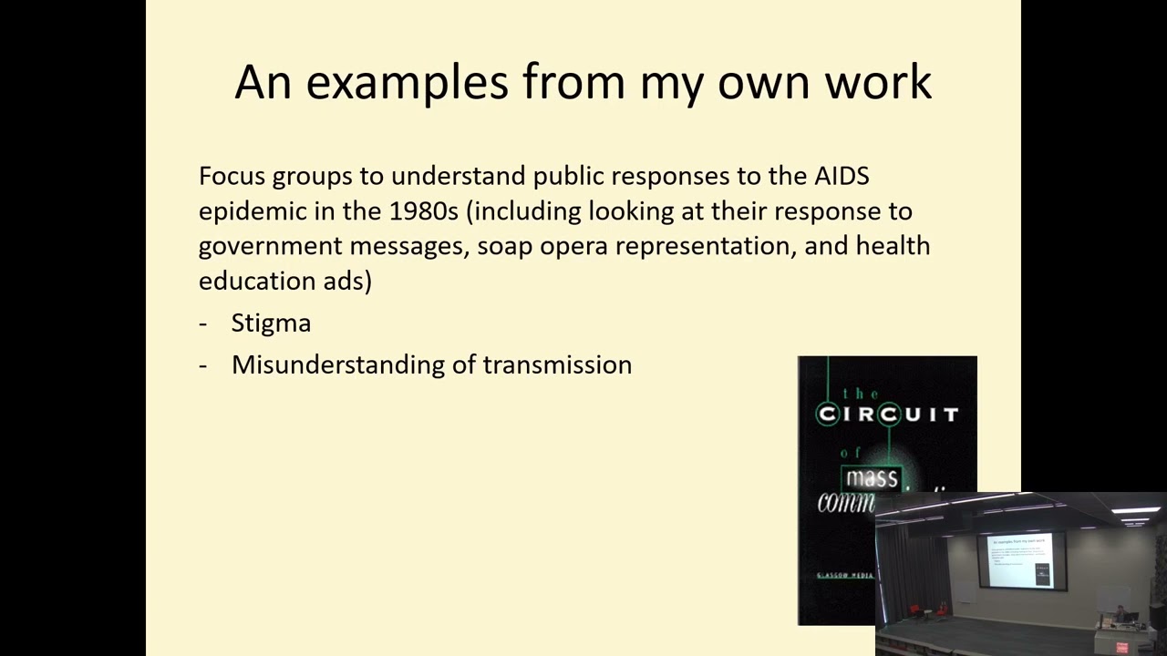 Focus Group Method Intro Jenny Kitzinger