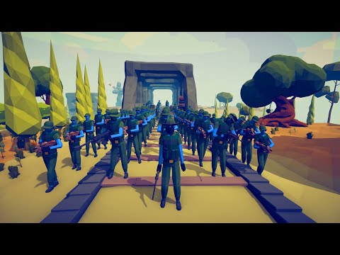 CAN 150x SHERIFF CLEAR MAFIA AREA? - Totally Accurate Battle Simulator TABS