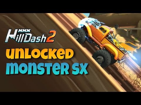 UNLOCKED 🔥MONSTER SX🔥 | MMX HILL DASH 2 | HOW TO GET 2 NITRO IN GAME 😉 - BY PRESTIGE | HUTCH GAME