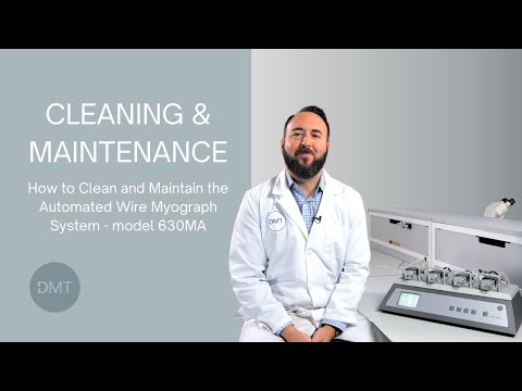Cleaning & maintenance for DMT 630MA