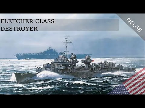 FLETCHER CLASS DESTROYER BRIEF - NO. 66