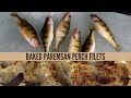 Baked Parmesan Perch Filets
