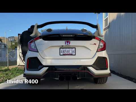 Type R Exhaust Invidia R400