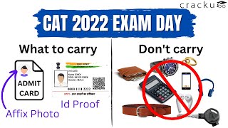 CAT 2022 Exam Day Do's & Don'ts | What to Carry & Not Carry on CAT Exam Day? | Exam Day Instructions