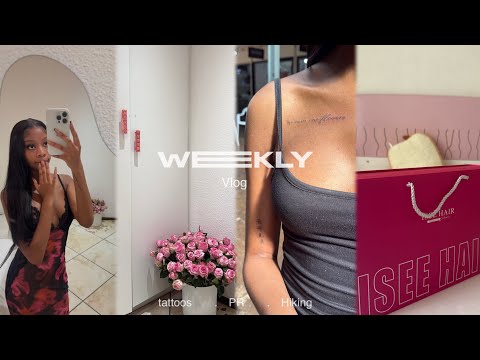 WEEKLY VLOG: Tattoos, PR, hiking | SOUTH AFRICAN YOUTUBER 